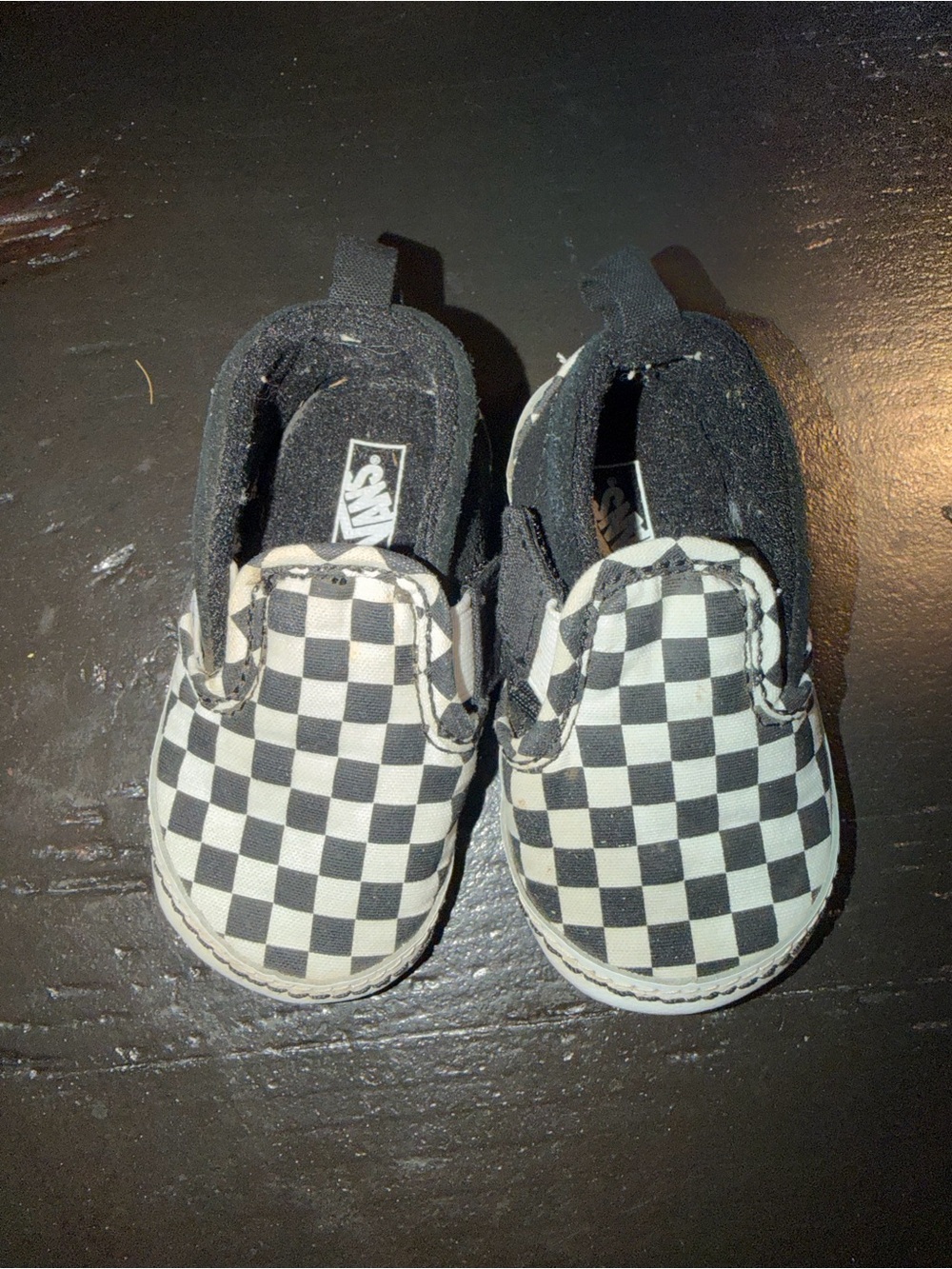 Vans Crib Shoes Size 4 (9-12mos)